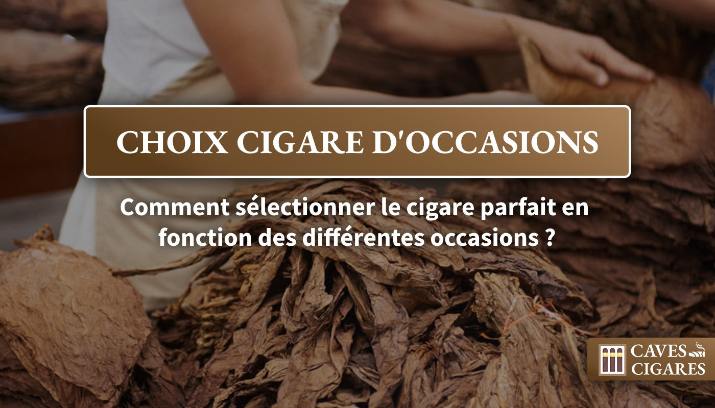 cigares, choisir cigares, choisir cigares selon l'occasion 