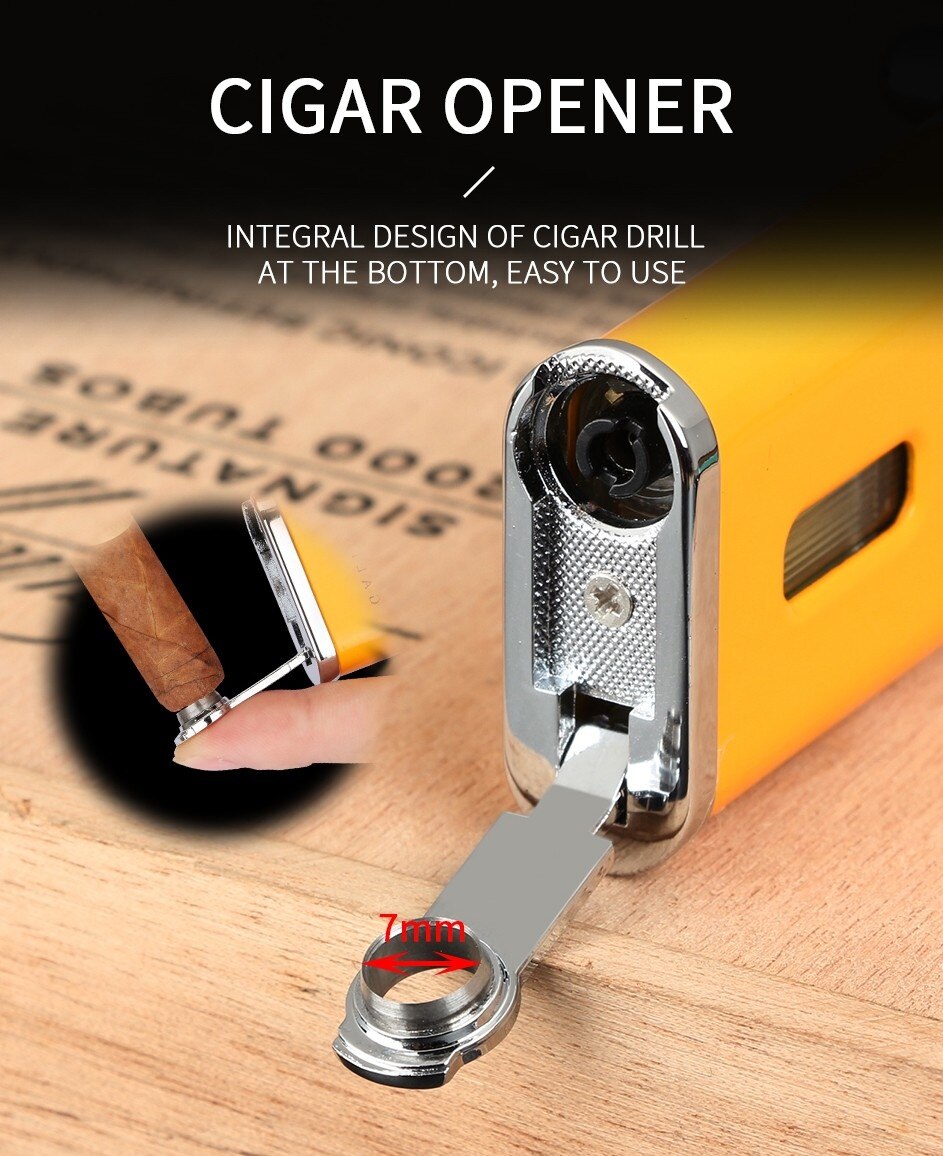 Briquet cigare GALINER - Coupe-cigare intégré