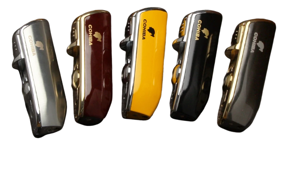 Briquet Cohiba Deluxe 3 Torches avec Poinçon à Cigare