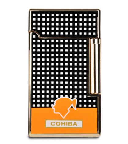 Briquet COHIBA Windproof pour Amateurs de Cigares