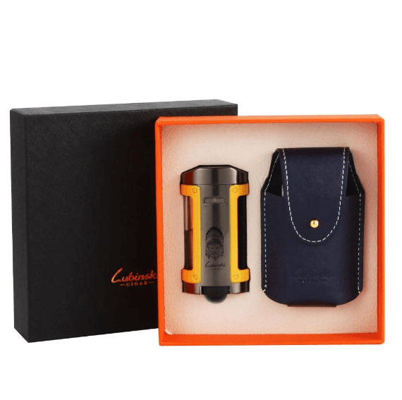 Briquet Luxe 4 Torches pour Aficionados - Lubinski