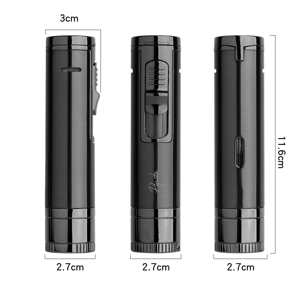 Briquet Pipita Multifonction pour Cigares - Élégant et Robuste