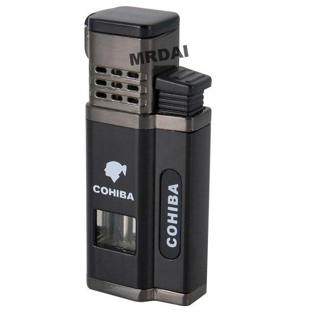 Briquet Tempête Double Flamme pour Cigares - Cohiba