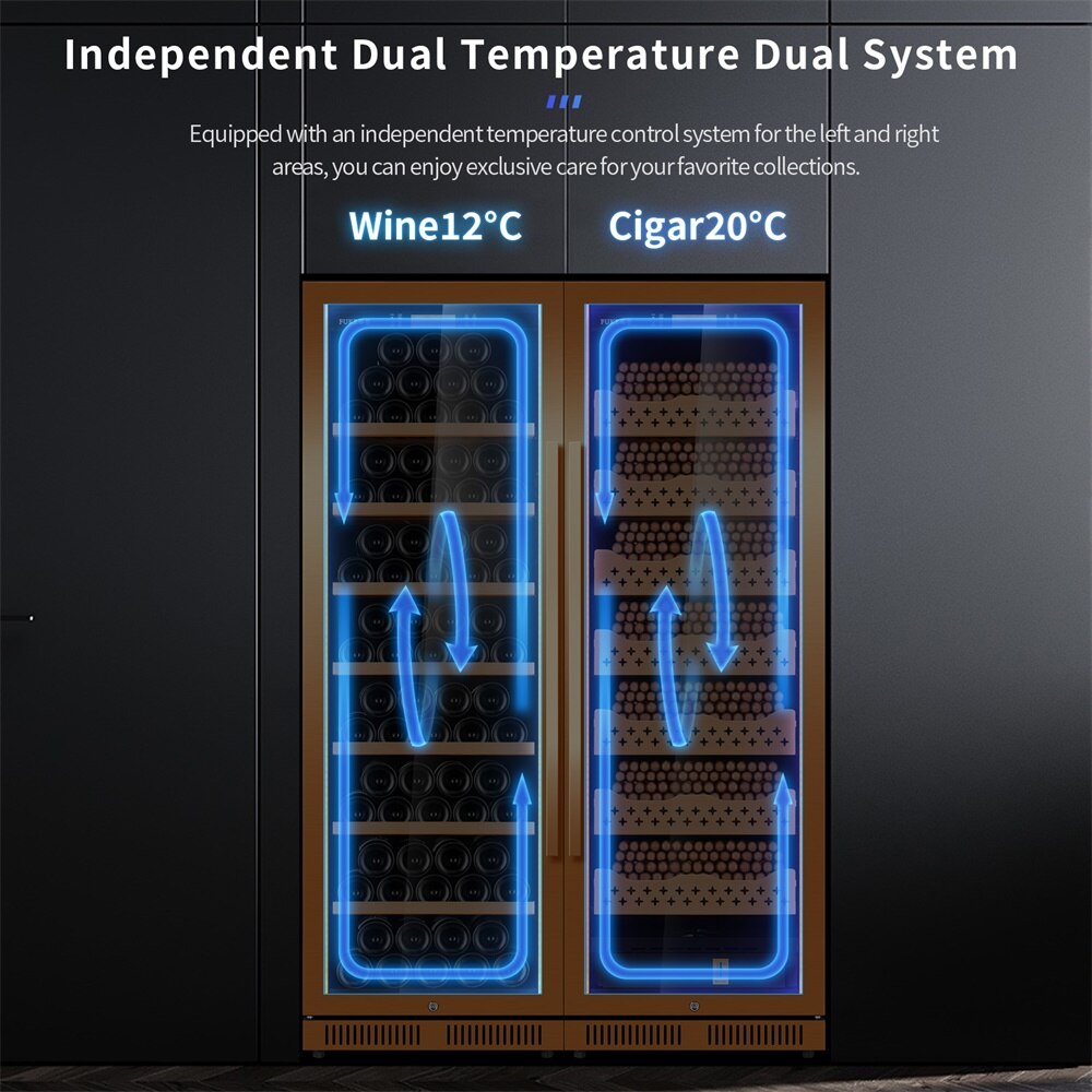 Cave à Cigare Électrique Deluxe 2023 pour 2000 Cigares