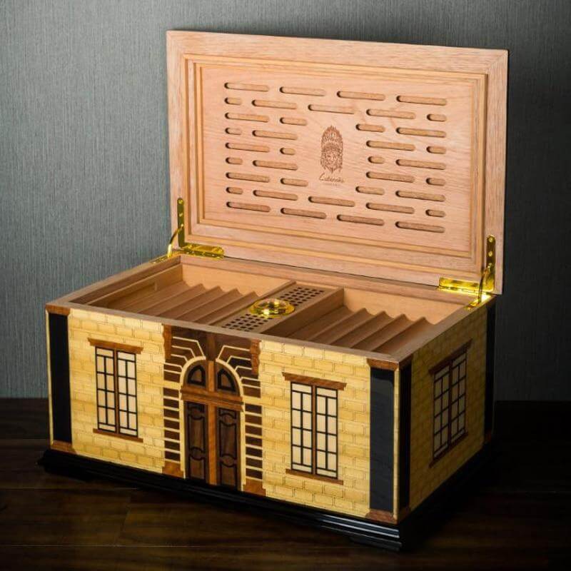 Cave à Cigares Cubaine de Luxe - Humidor Haute Performance