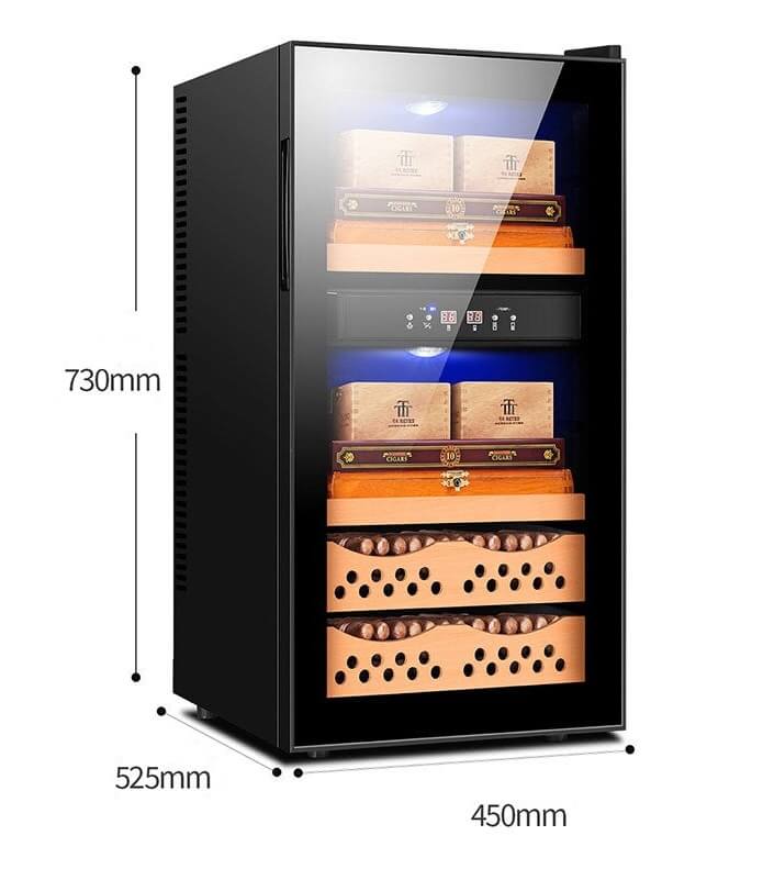 Cave à Cigares Électrique Haute Performance 60L