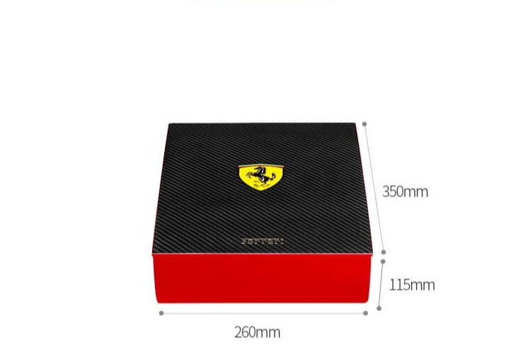 Cave à Cigares Ferrari Édition Limitée Luxe 60 Cigares