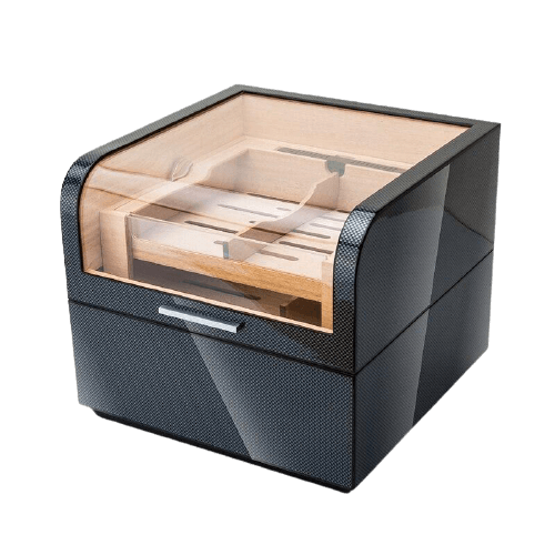 Cave à Cigares de Luxe en Bois de Cèdre - Humidor Élégant