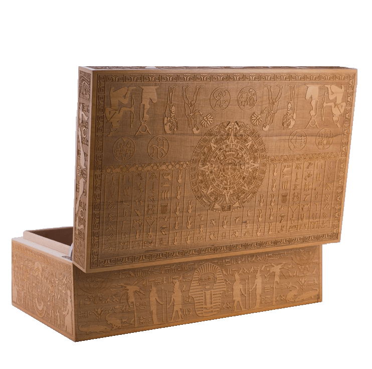 Cave à Cigares Ramses II Édition Luxe avec Humidificateur