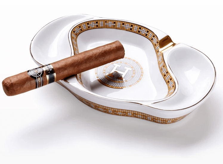 Cendrier Cigare en Céramique Design Italien Luxueux