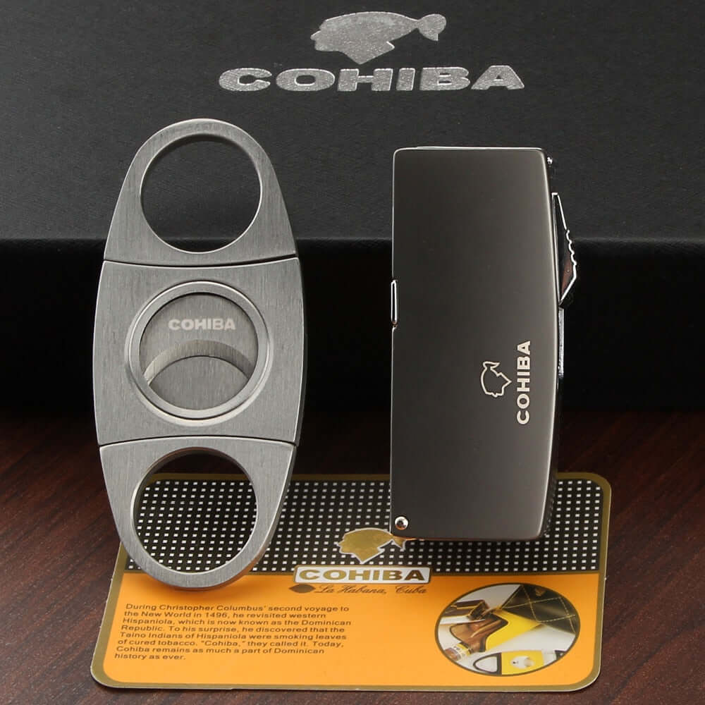 Coffret Cohiba : Cave à Cigare de Luxe avec Accessoires