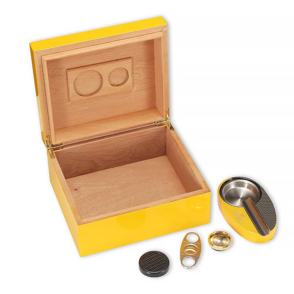 Coffret Cohiba: Cave à Cigare de Luxe avec Accessoires