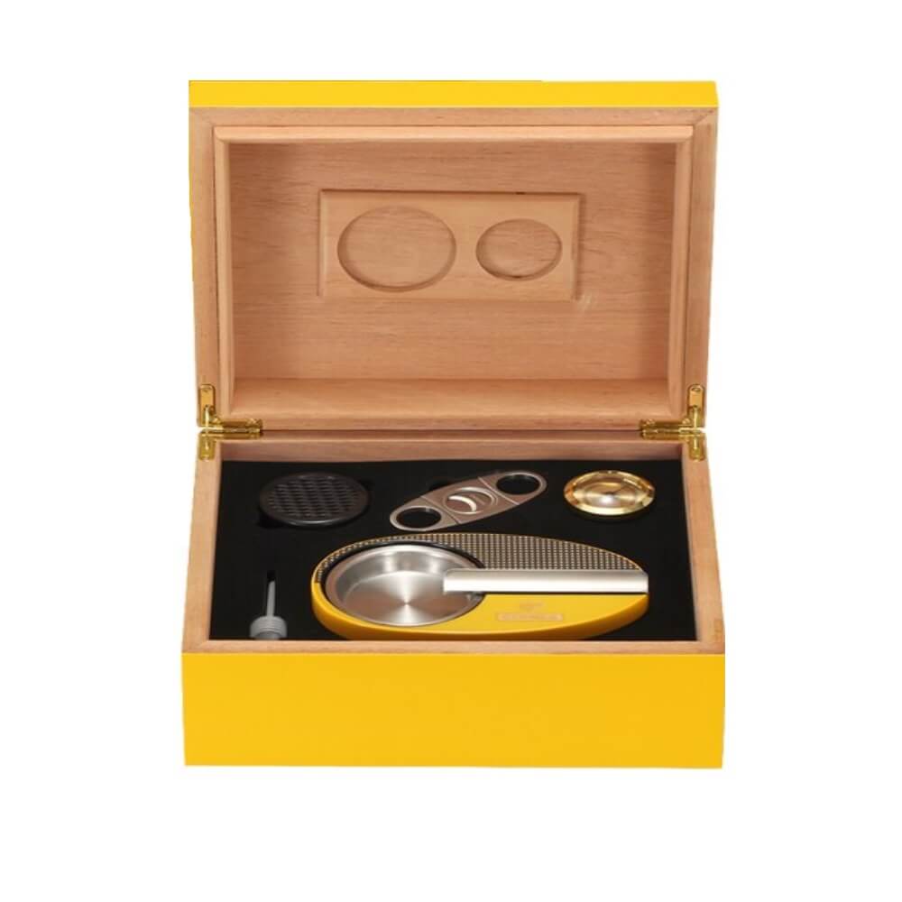 Coffret Cohiba: Cave à Cigare de Luxe avec Accessoires