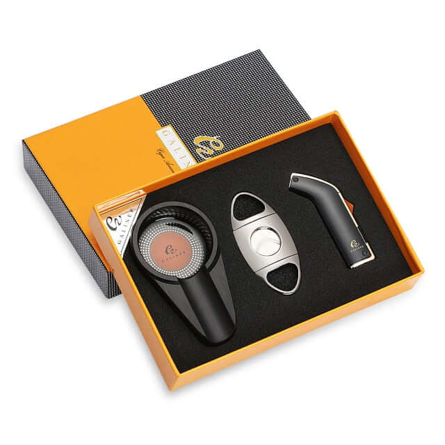 Coffret Débutant avec Cave à Cigare et Accessoires