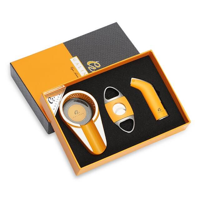 Coffret Débutant avec Cave à Cigare et Accessoires