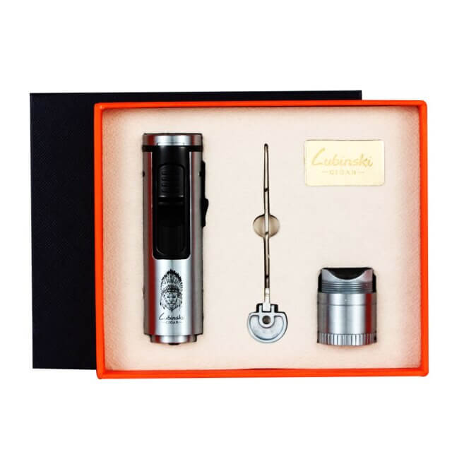 Coffret Noël: Cave à Cigare Luxe & Accessoires Lubinski