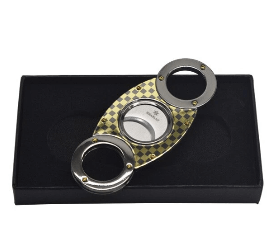 Coupe-Cigare Double Lame - Accessoire de Luxe pour Cigare