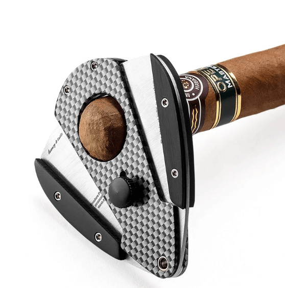 Coupe-Cigare Luxe Xikar Double Lame en Carbone