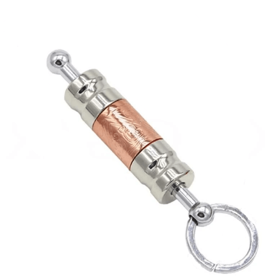 Poinçon Cuivré pour Cigare - Accessoire Portable et Élégant