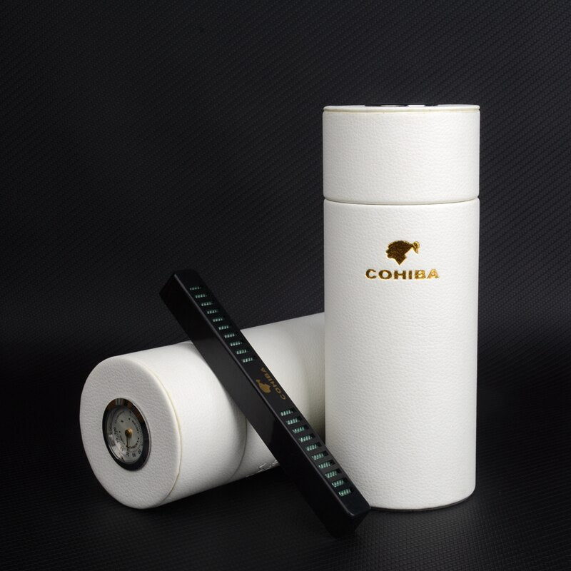 Tube à Cigare Cohiba Blanc - Élégance & Qualité Optimale